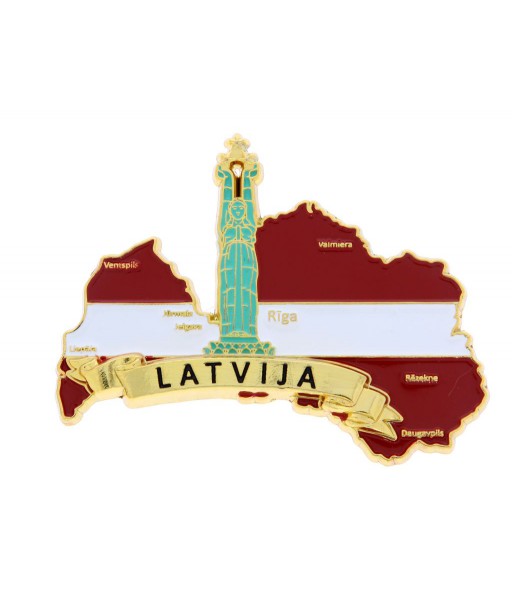 Magnēts Latvija ar Brīvības pieminekli